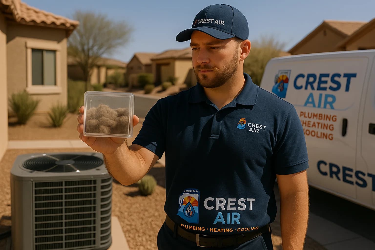 Before/after proof Before and after comparison of a cleaned supply vent